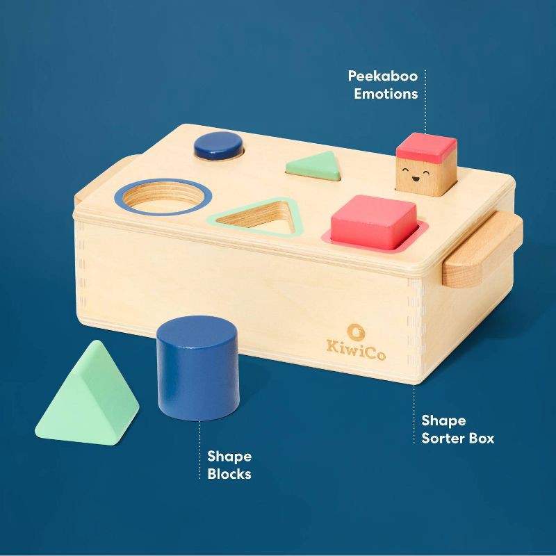 slide 3 of 11, KiwiCo Activity Play Center 12m+ - Shape & Sort 6pc, 6 ct