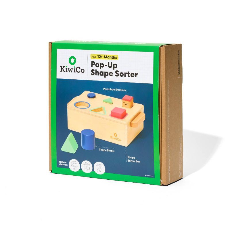 slide 4 of 11, KiwiCo Activity Play Center 12m+ - Shape & Sort 6pc, 6 ct