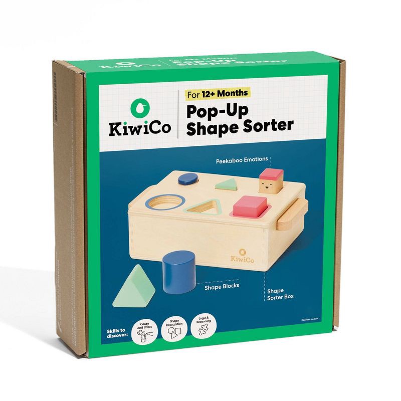 slide 1 of 11, KiwiCo Activity Play Center 12m+ - Shape & Sort 6pc, 6 ct