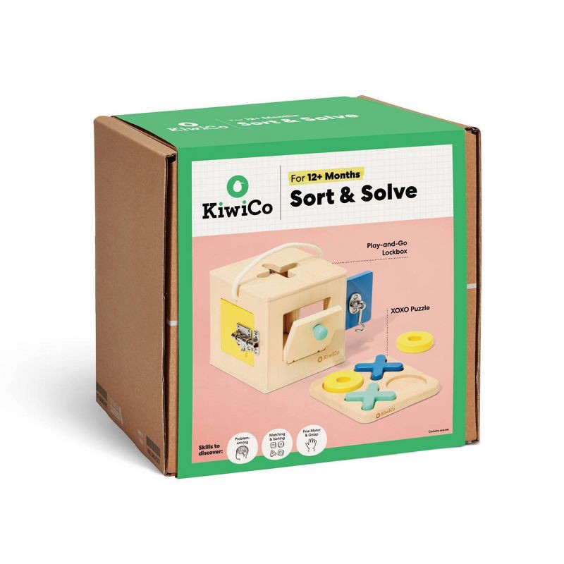 slide 1 of 10, KiwiCo Activity Play Center 12m+ - Explore & Solve 9pc, 9 ct