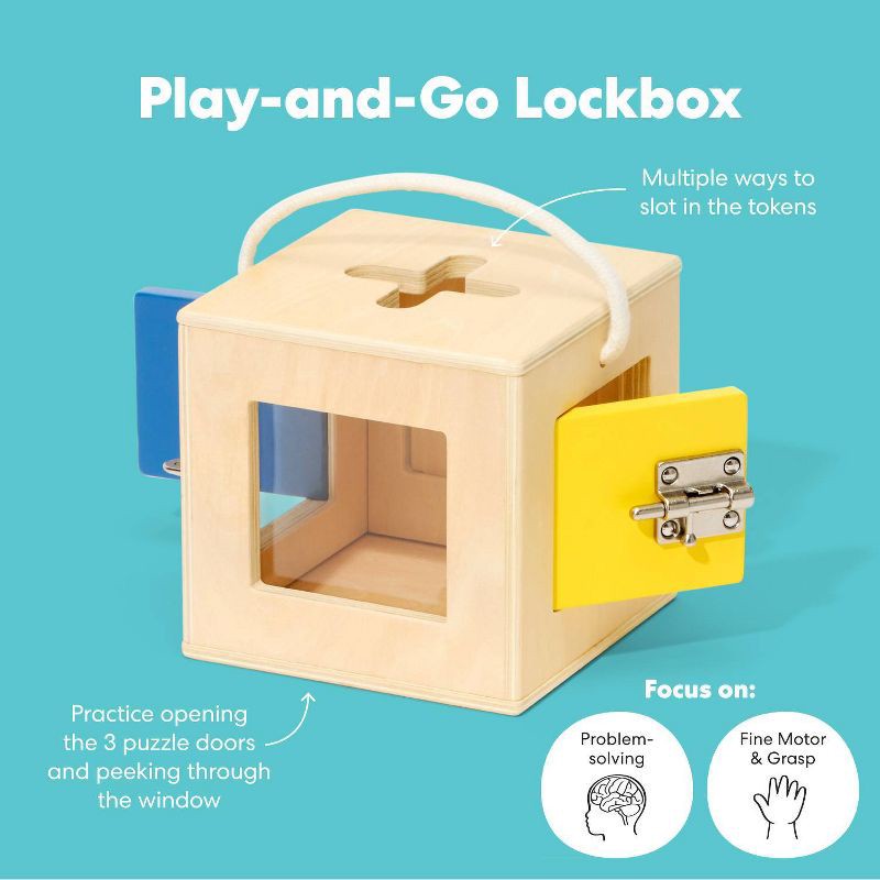 slide 5 of 10, KiwiCo Activity Play Center 12m+ - Explore & Solve 9pc, 9 ct