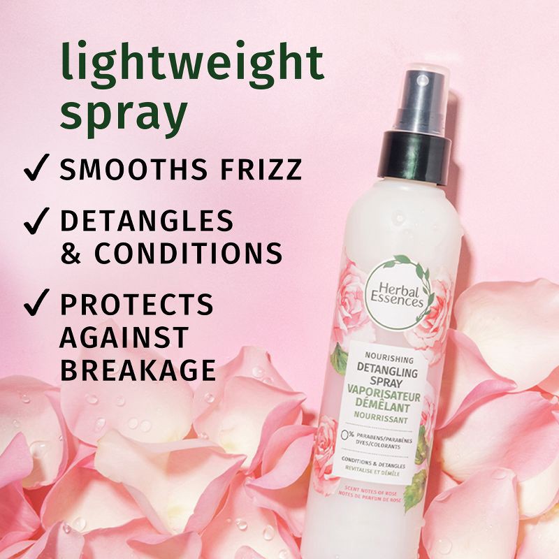 slide 3 of 10, Herbal Essences Nourishing Detangling Floral Leave-In Conditioner - 7 fl oz, 7 fl oz