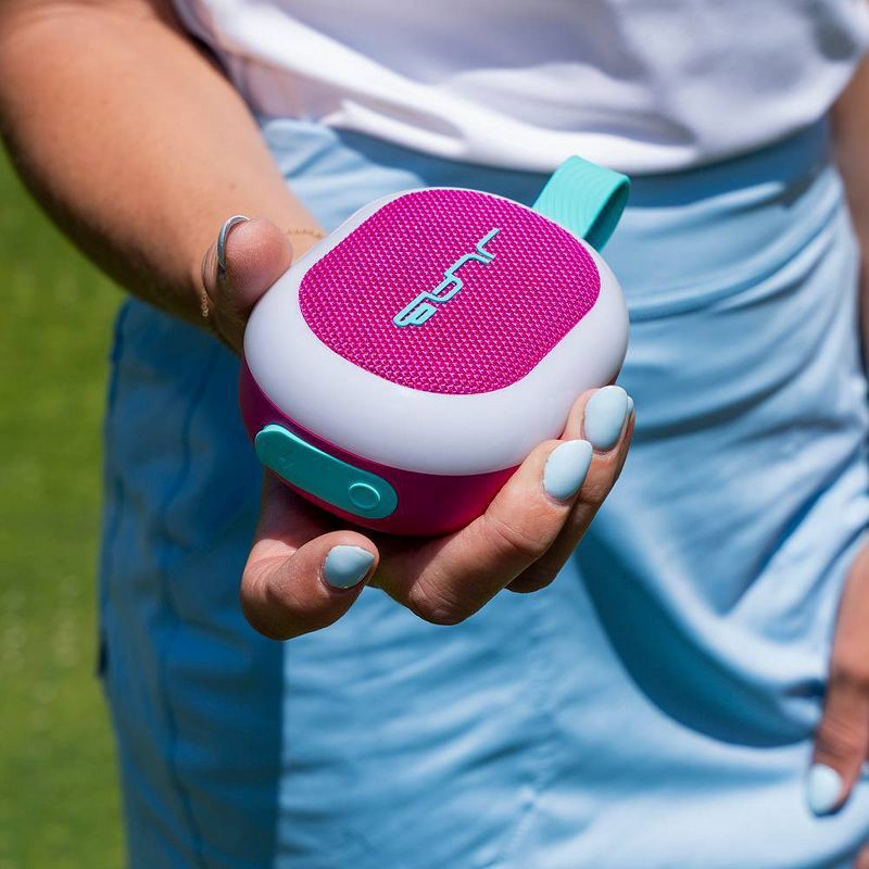 slide 5 of 9, JLab Pop Party Portable Speaker - Pink, 1 ct