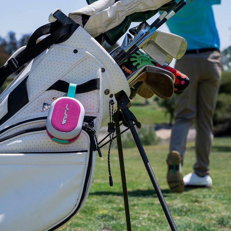 slide 7 of 9, JLab Pop Party Portable Speaker - Pink, 1 ct