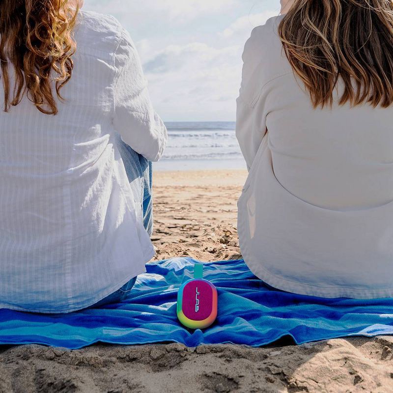 slide 8 of 9, JLab Pop Party Portable Speaker - Pink, 1 ct