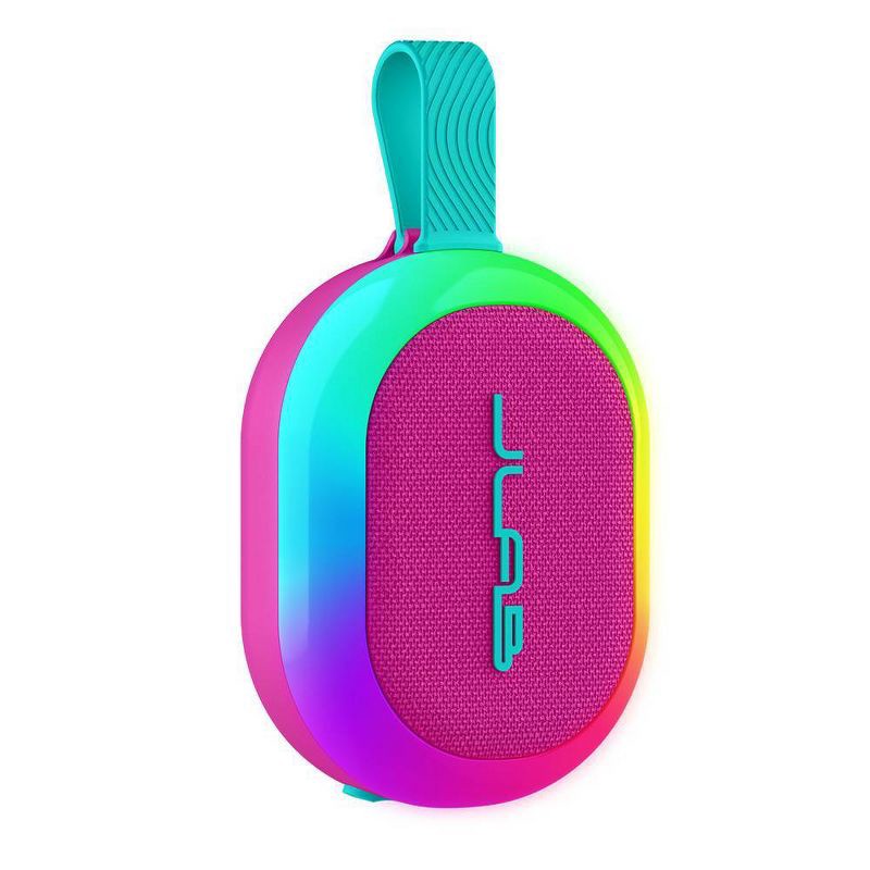 slide 1 of 9, JLab Pop Party Portable Speaker - Pink, 1 ct