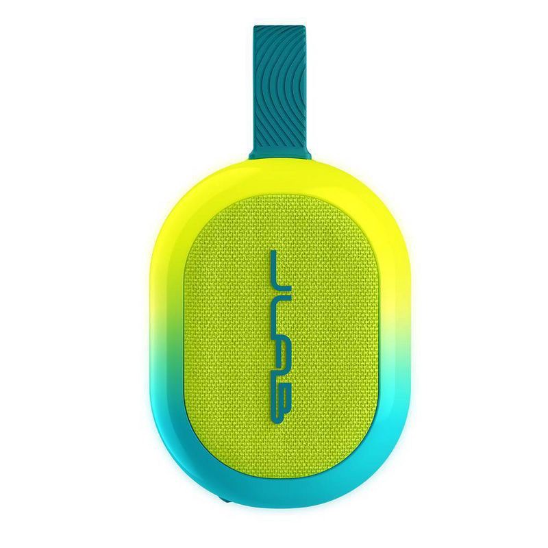 slide 2 of 9, JLab Pop Party Portable Speaker - Lime Green: Waterproof, USB-C, Bluetooth, LED Light, 1 ct