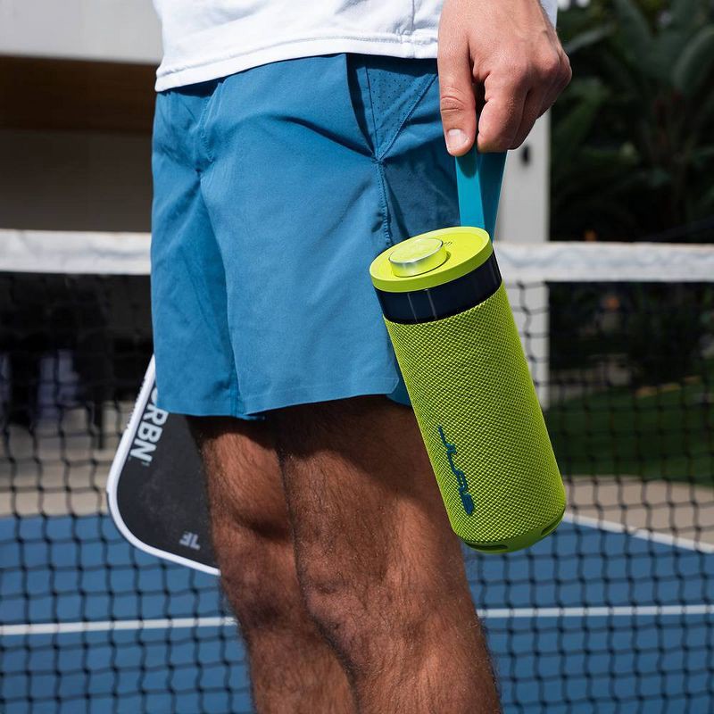 slide 8 of 8, JLab Go Party Portable Speaker - Lime Green: Bluetooth, Waterproof, USB-C Charging, 1 ct