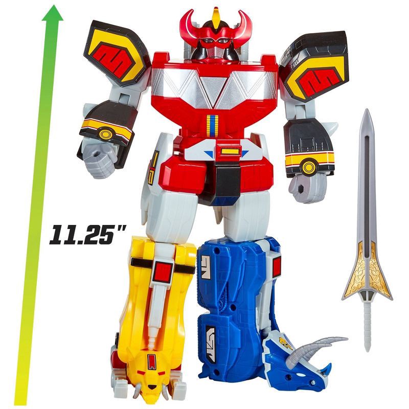 slide 4 of 9, Mighty Morphin Power Rangers: Re-Ignition - Ultimate Megazord Electronic Figure, 1 ct