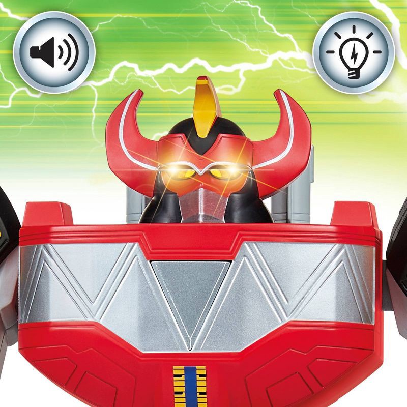 slide 5 of 9, Mighty Morphin Power Rangers: Re-Ignition - Ultimate Megazord Electronic Figure, 1 ct