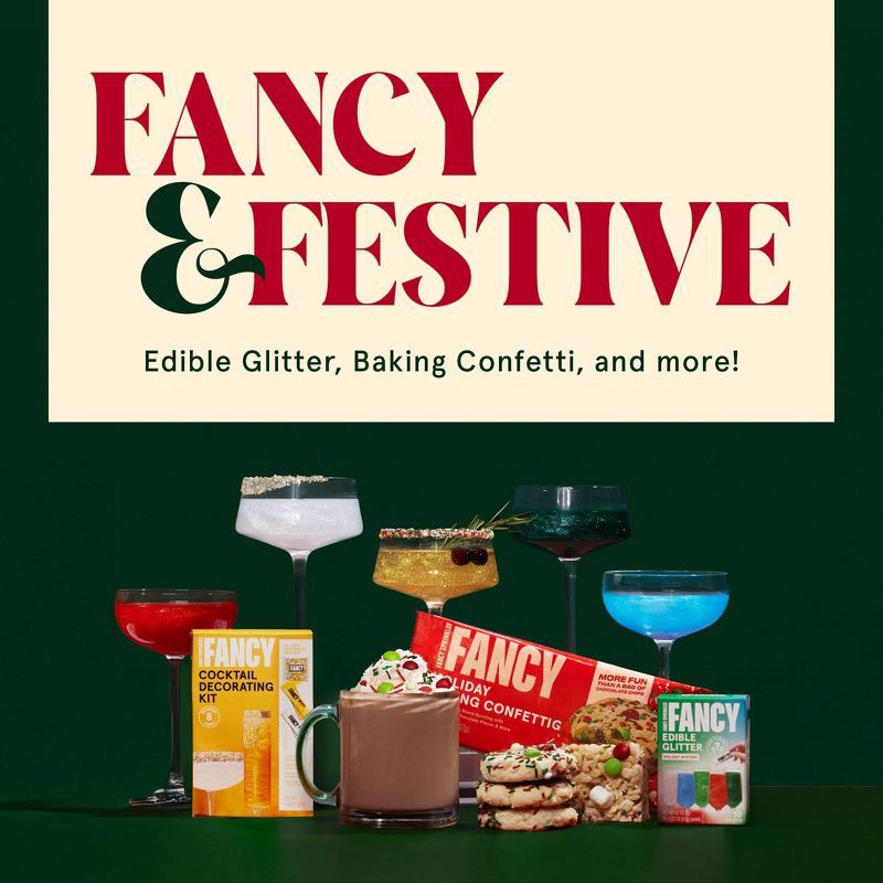 slide 7 of 8, Fancy Sprinkles Holiday Baking Confetti with Sprinkles and Chocolate Chips - 8oz, 8 oz