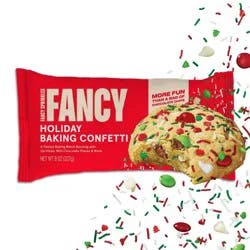 Fancy Sprinkles Holiday Baking Confetti with Sprinkles and Chocolate Chips - 8oz
