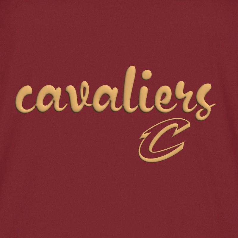slide 2 of 4, NBA Cleveland Cavaliers Women's Short Sleeve Crew T-Shirt - M, 1 ct