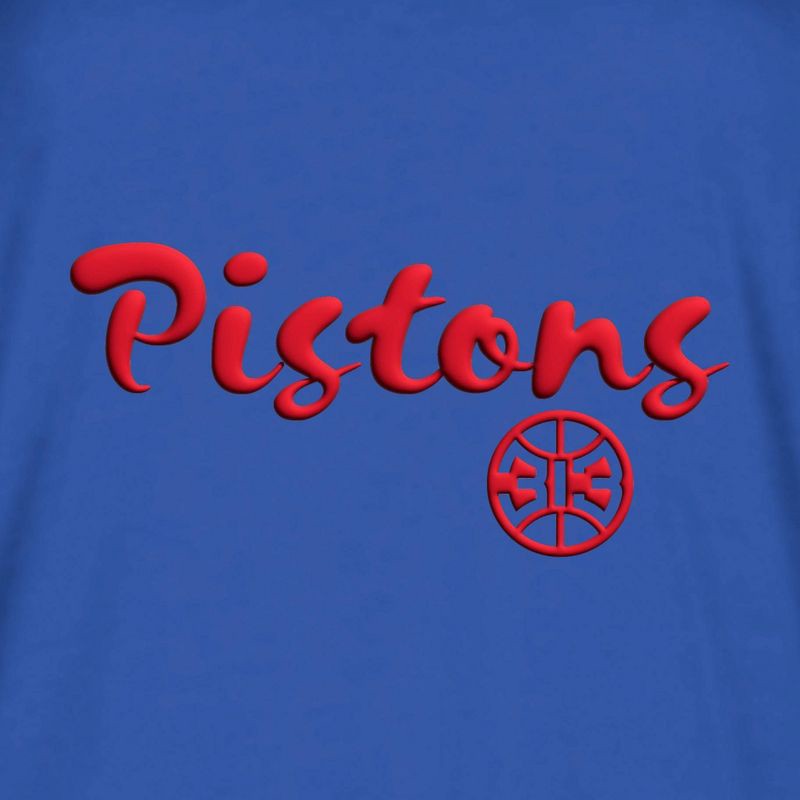 slide 4 of 4, NBA Detroit Pistons Women's Short Sleeve Crew T-Shirt - S, 1 ct