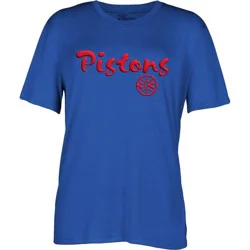 NBA Detroit Pistons Women's Short Sleeve Crew T-Shirt - L