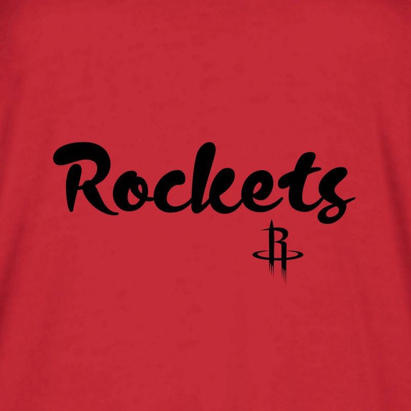 slide 1 of 4, NBA Houston Rockets Women's Short Sleeve Crew T-Shirt - L, 1 ct