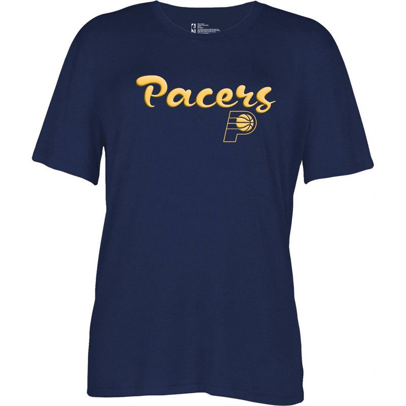 slide 1 of 4, NBA Indiana Pacers Women's Short Sleeve Crew T-Shirt - XL, 1 ct
