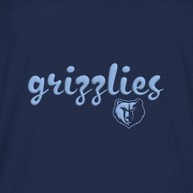 slide 1 of 4, NBA Memphis Grizzlies Women's Short Sleeve Crew T-Shirt - L, 1 ct
