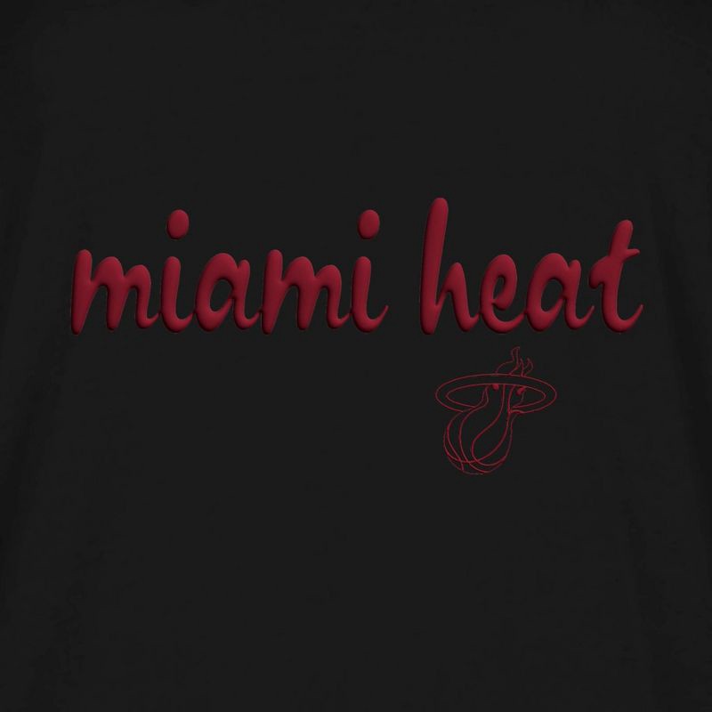 slide 4 of 4, NBA Miami Heat Women's Short Sleeve Crew T-Shirt - L, 1 ct