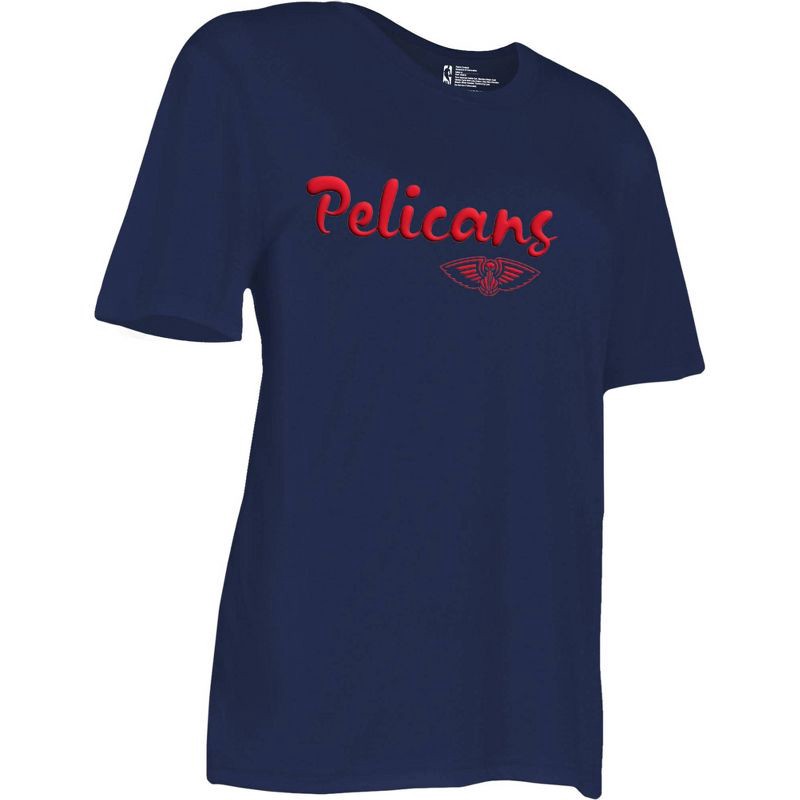 slide 2 of 4, NBA New Orleans Pelicans Women's Short Sleeve Crew T-Shirt - S, 1 ct