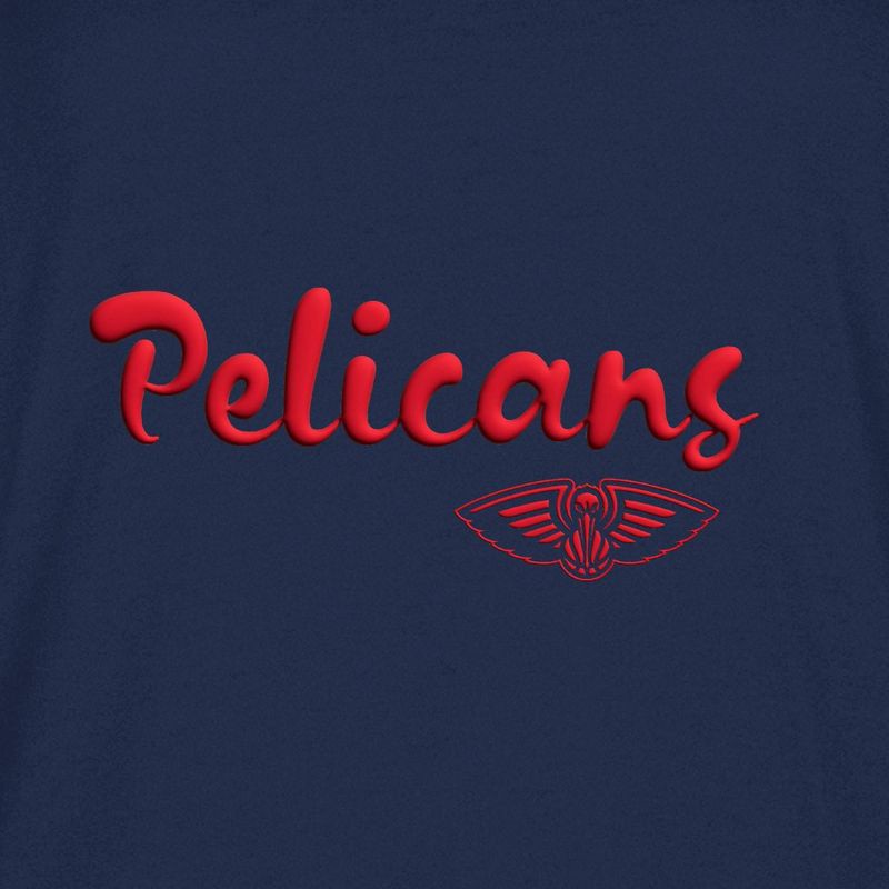 slide 4 of 4, NBA New Orleans Pelicans Women's Short Sleeve Crew T-Shirt - M, 1 ct