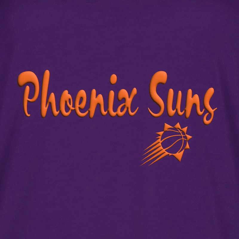 slide 4 of 4, NBA Phoenix Suns Women's Short Sleeve Crew T-Shirt - M, 1 ct