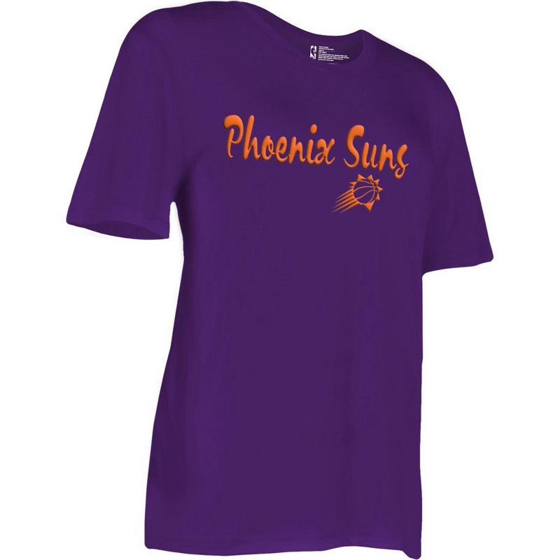 slide 2 of 4, NBA Phoenix Suns Women's Short Sleeve Crew T-Shirt - L, 1 ct