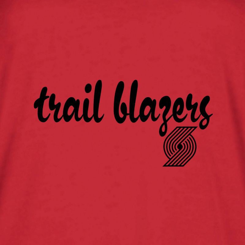 slide 1 of 4, NBA Portland Trail Blazers Women's Short Sleeve Crew T-Shirt - L, 1 ct