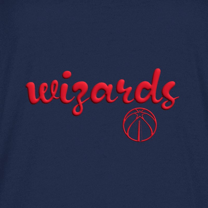 slide 4 of 4, NBA Washington Wizards Women's Short Sleeve Crew T-Shirt - L, 1 ct