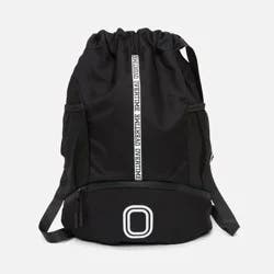 Overtime Elite Cinch Sports Drawstring Bag with Shoe Compartment - Stacked O's Outline