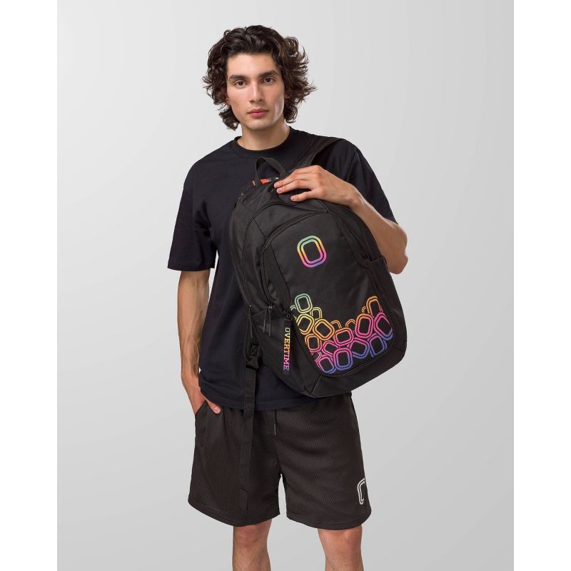 slide 11 of 14, Overtime Elite Swish Stadium Bag - Stacked O's Electric Gradient, 1 ct