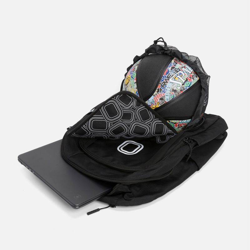 slide 8 of 14, Overtime Elite Swish Stadium Bag - Stacked O's Outline, 1 ct