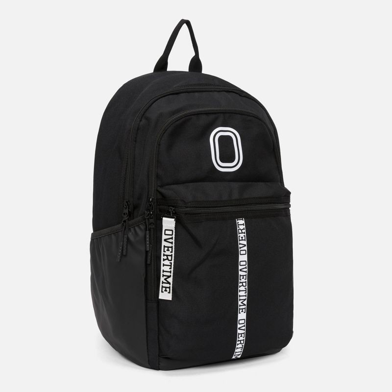 slide 2 of 11, Overtime Elite B2S Backpack - Thin Stripe Black & White, 1 ct