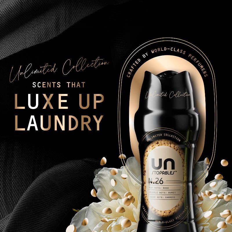 slide 2 of 15, Downy Unstopables Unlimited Scent Booster Beads Laundry Additives - Rose Honey Oakmoss - 21.1oz, 21.1 oz