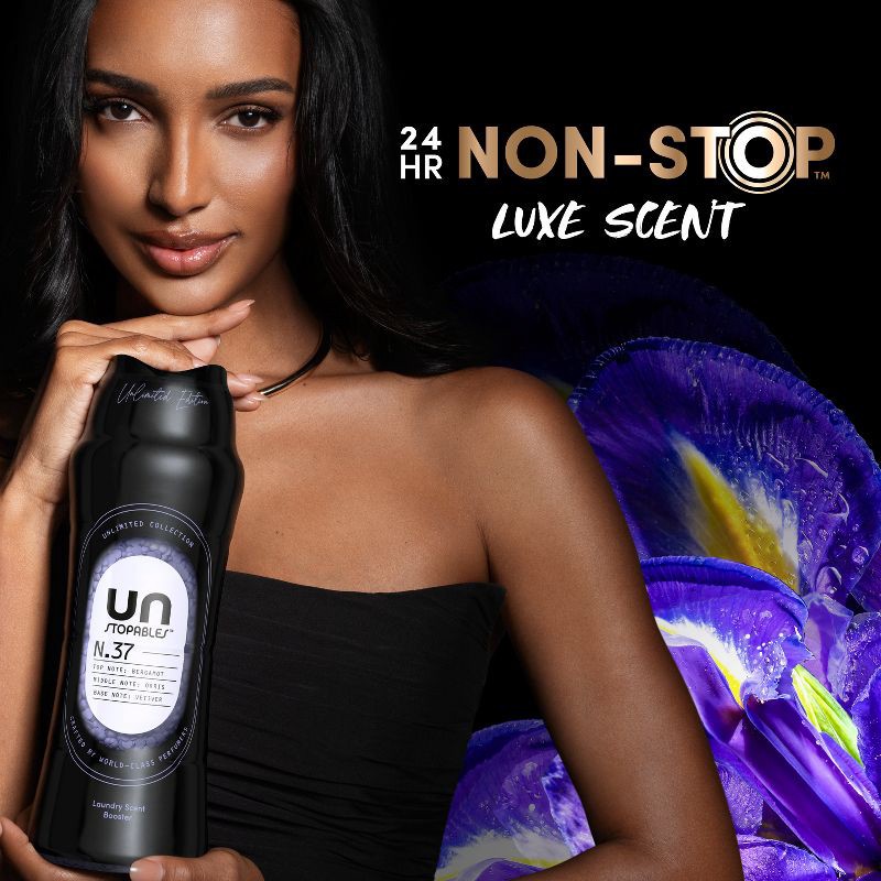 slide 9 of 16, Downy Unstopables Unlimited Scent Booster Beads Laundry Additives - Bergamot Orris Vetier - 21.1oz, 21.1 oz