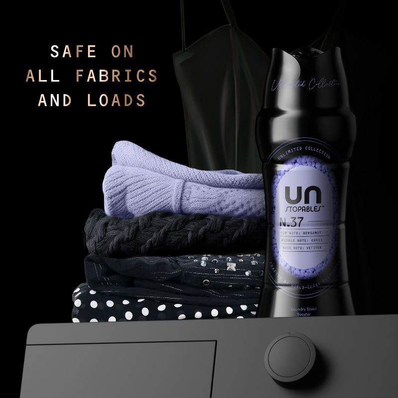 slide 12 of 16, Downy Unstopables Unlimited Scent Booster Beads Laundry Additives - Bergamot Orris Vetier - 21.1oz, 21.1 oz