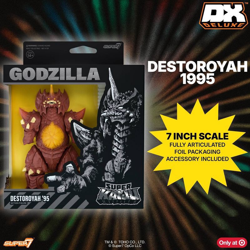 slide 5 of 5, Godzilla Toho Super Kaiju Wave 03 Destoroyah Figure, 1 ct