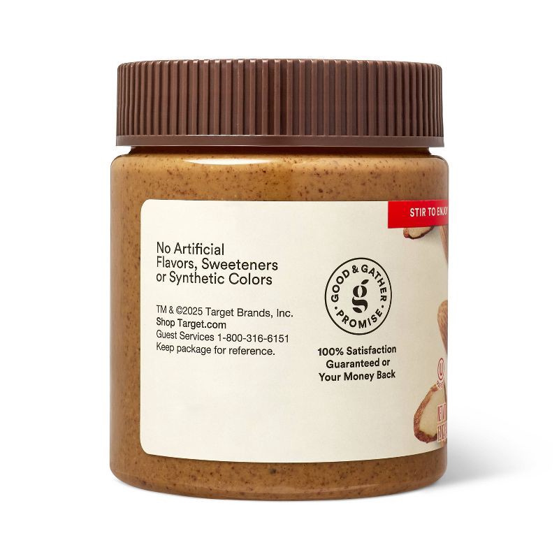 slide 3 of 5, Stir Creamy Almond Butter - 12oz - Good & Gather™, 12 oz