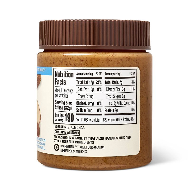 slide 2 of 5, Stir Crunchy Almond Butter - 12oz - Good & Gather™, 12 oz