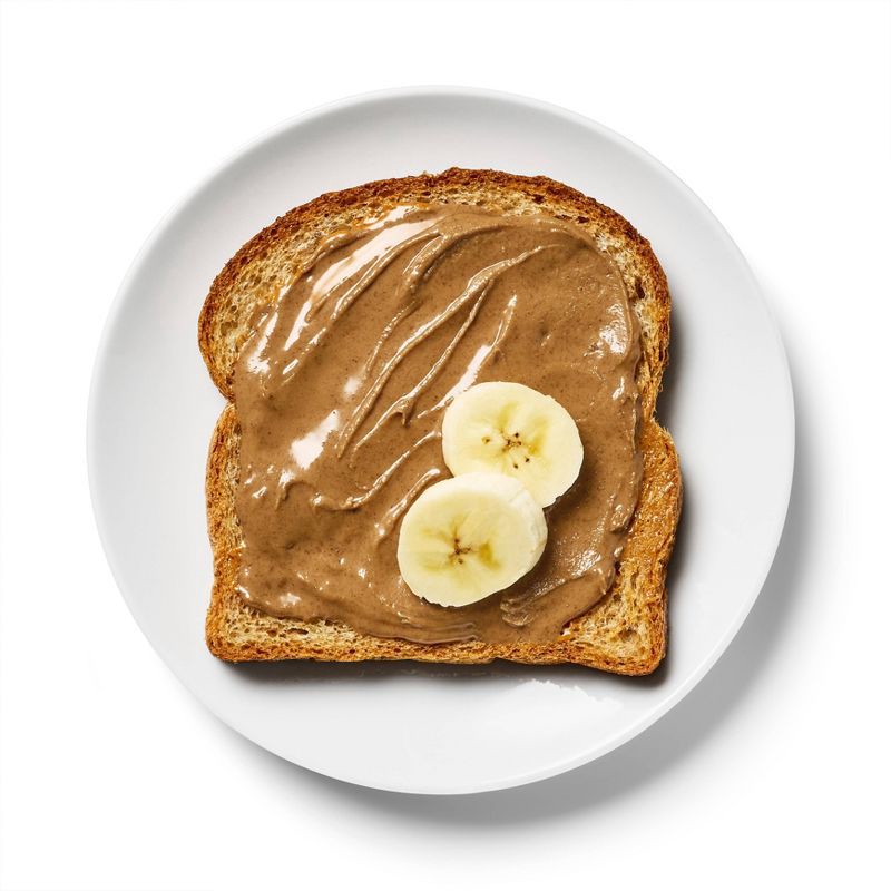 slide 4 of 5, No Stir Creamy Almond Butter - 12oz - Good & Gather™, 12 oz