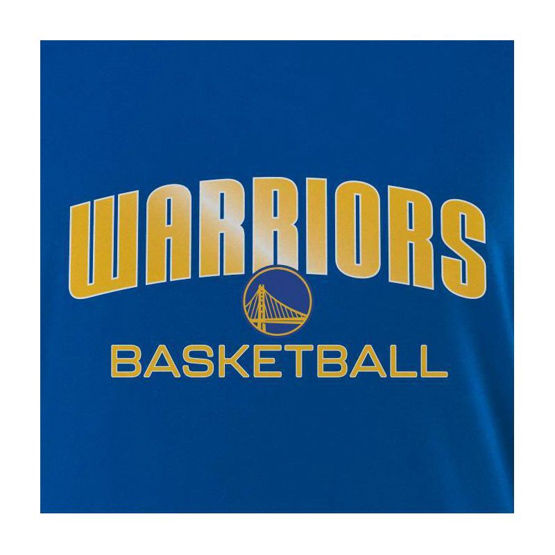 slide 4 of 4, NBA Golden State Warriors Women's Long Sleeve Crew Neck Fashion T-Shirt - S, 1 ct