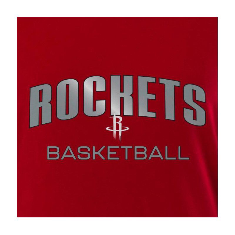 slide 4 of 4, NBA Houston Rockets Women's Long Sleeve Crew Neck Fashion T-Shirt - L, 1 ct