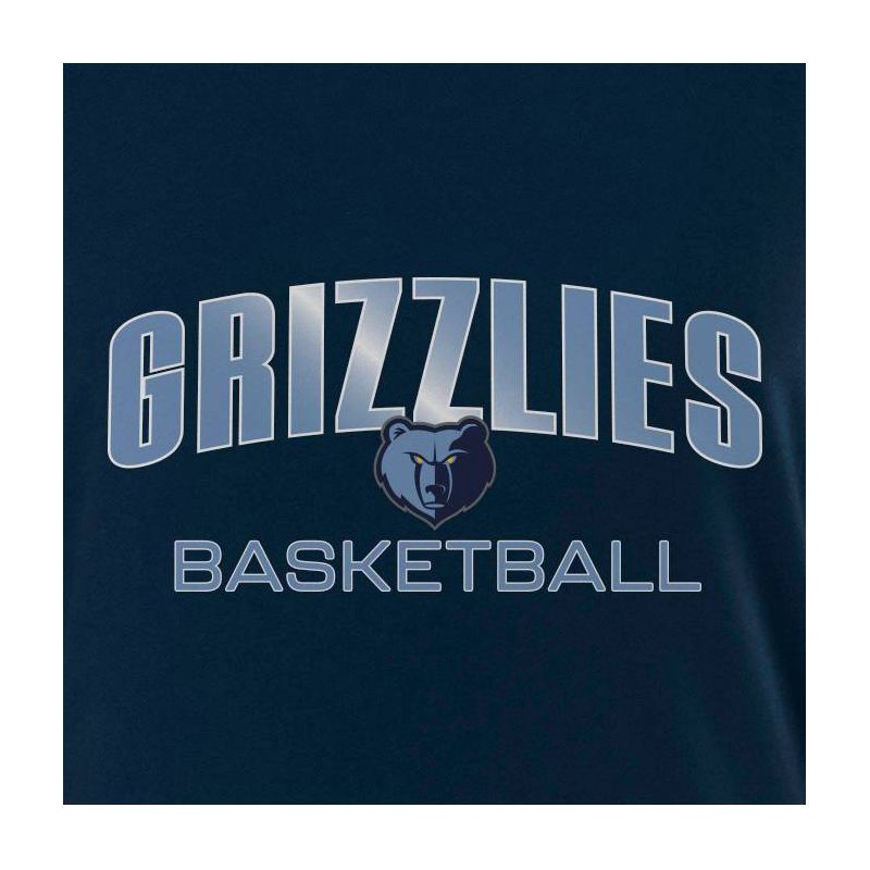 slide 4 of 4, NBA Memphis Grizzlies Women's Long Sleeve Crew Neck Fashion T-Shirt - L, 1 ct