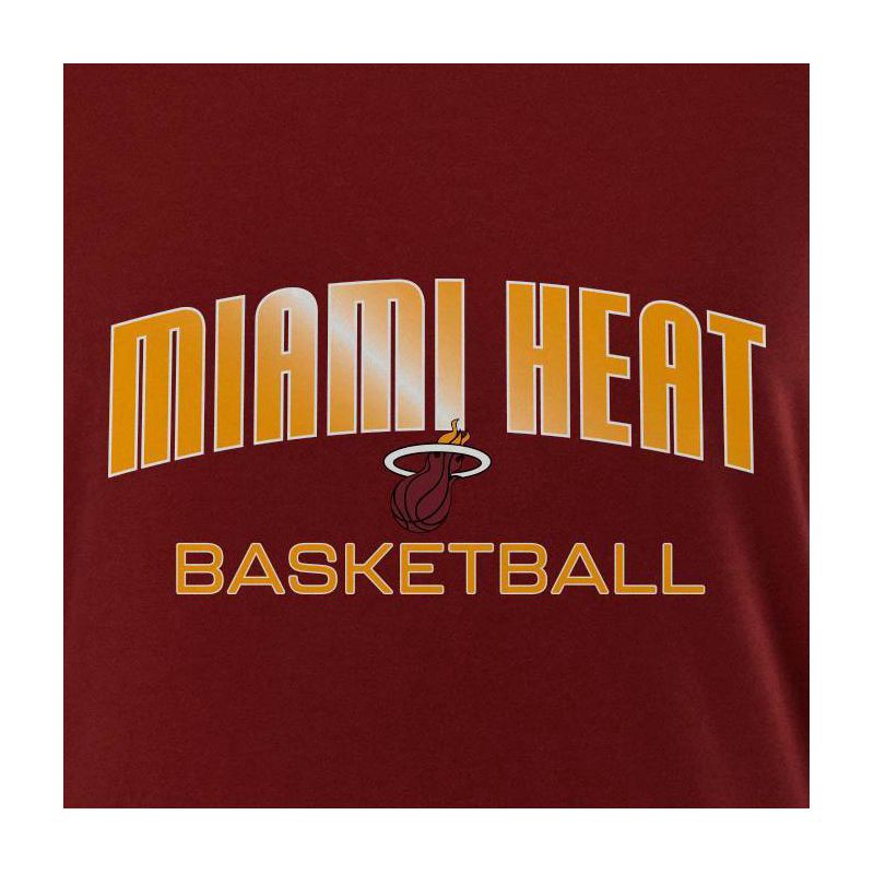 slide 4 of 4, NBA Miami Heat Women's Long Sleeve Crew Neck Fashion T-Shirt - XL, 1 ct