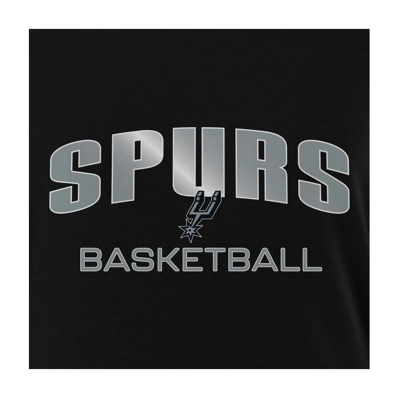slide 4 of 4, NBA San Antonio Spurs Women's Long Sleeve Crew Neck Fashion T-Shirt - L, 1 ct