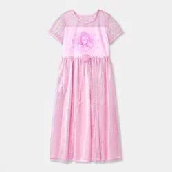 Girls' Wicked Glinda Fantasy NightGown - Pink XS
