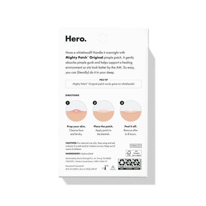 slide 4 of 8, Hero Cosmetics Mighty Patch Original - 27ct, 27 ct