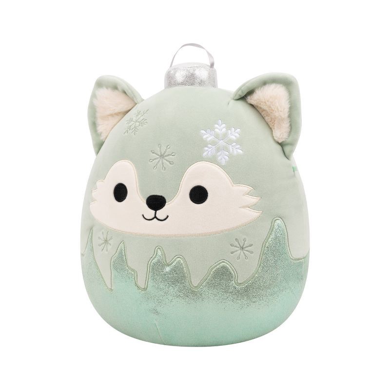 slide 6 of 12, Squishmallows 12" Oakley Green Wolf Ornament with Frosted Bottom Medium Plush, 1 ct