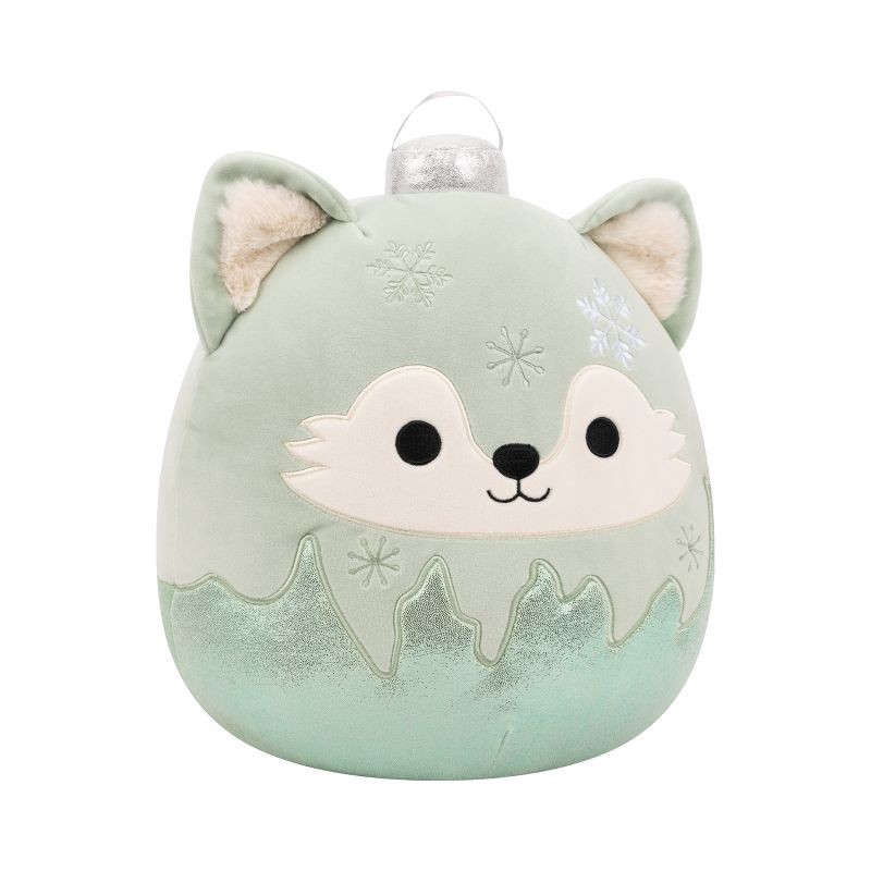 slide 7 of 12, Squishmallows 12" Oakley Green Wolf Ornament with Frosted Bottom Medium Plush, 1 ct