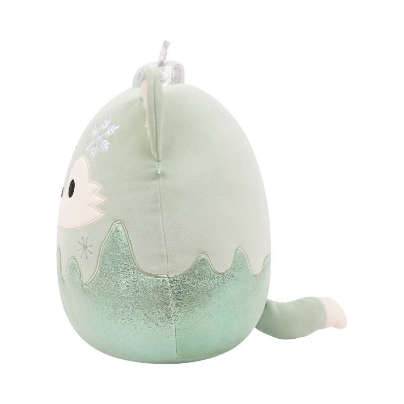 slide 8 of 12, Squishmallows 12" Oakley Green Wolf Ornament with Frosted Bottom Medium Plush, 1 ct